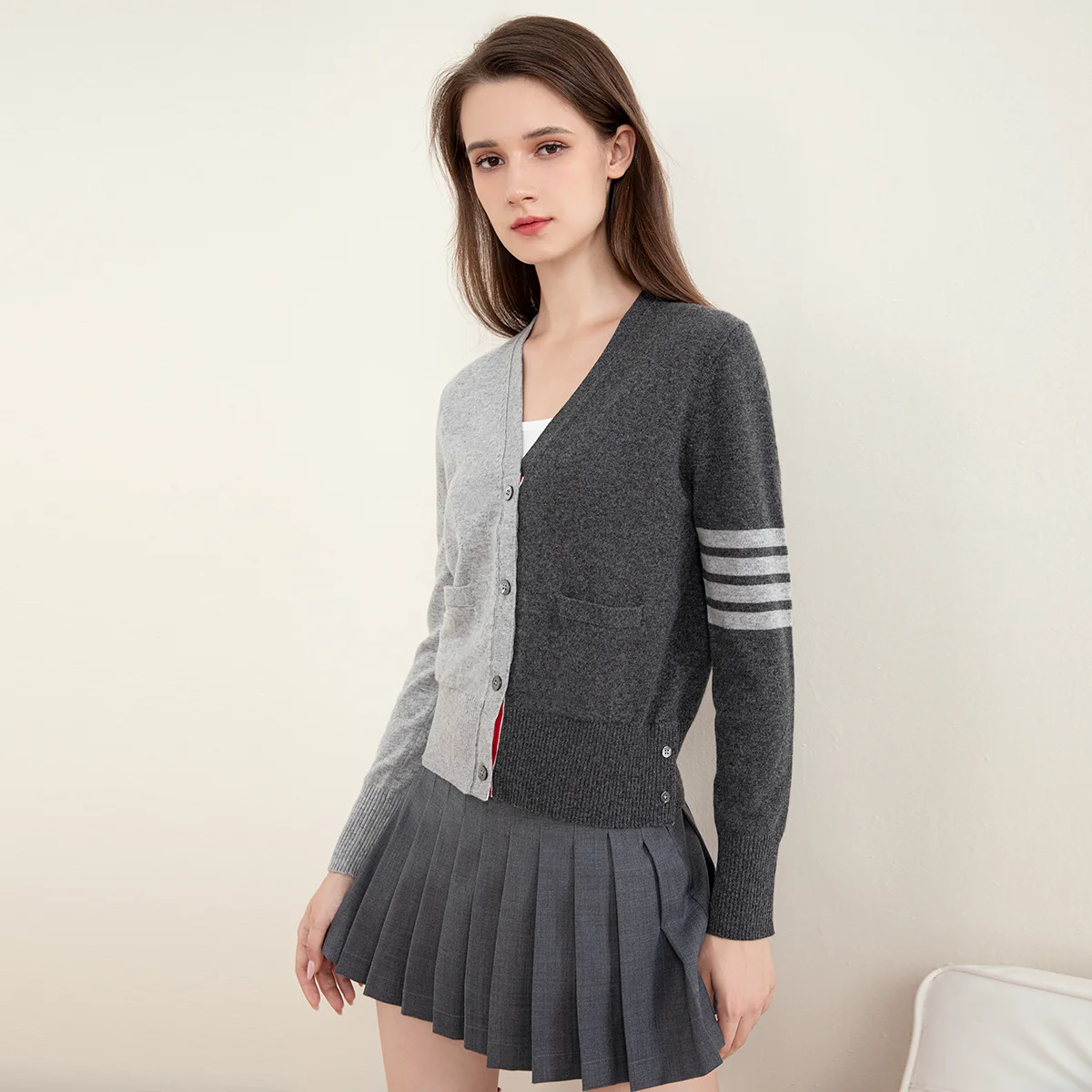 TC-204 High quality women\'s Clothing new cashmere sweater cardigan