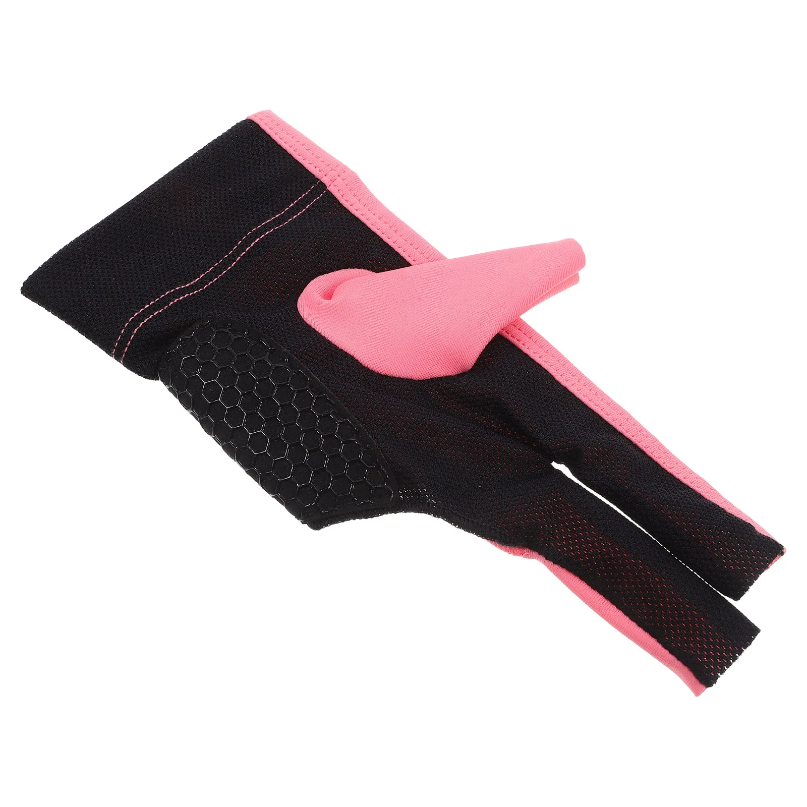

3 Finger Anti-slip Billiard Glove Left Hand Wear-resistant Comfortable Elastic Wrist Fit Pool Snooker Gloves Accessories