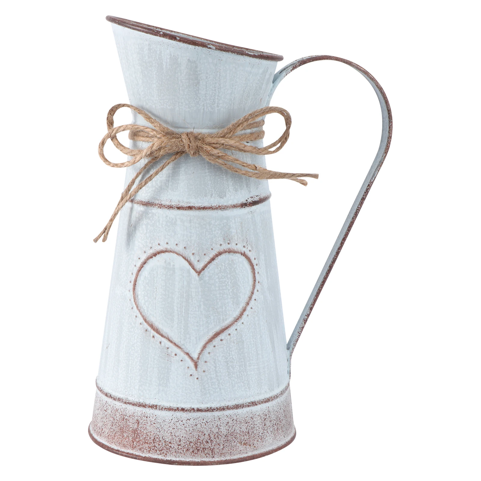 

Heart Shaped Flower Vase D10X21H Iron Material Home Office Decorative Bouquet Arrangement Vase For Flowers Plants