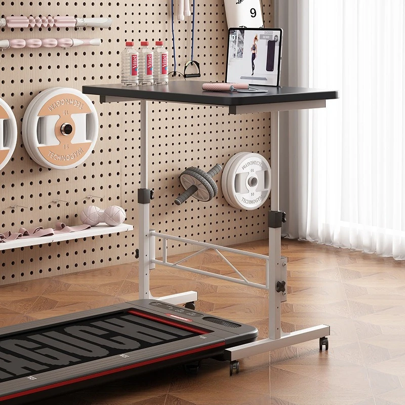 

New model Bedside table Standing computer table Movable lift with wheels Sofa side table Treadmill front table Durable