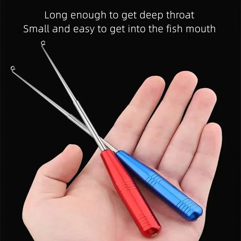 Stainless Fish Hook Remover Quick Extractor Tool for Winter Fishing Safety Fishing Hook Detacher Rapid Decoupling Fishing Goods