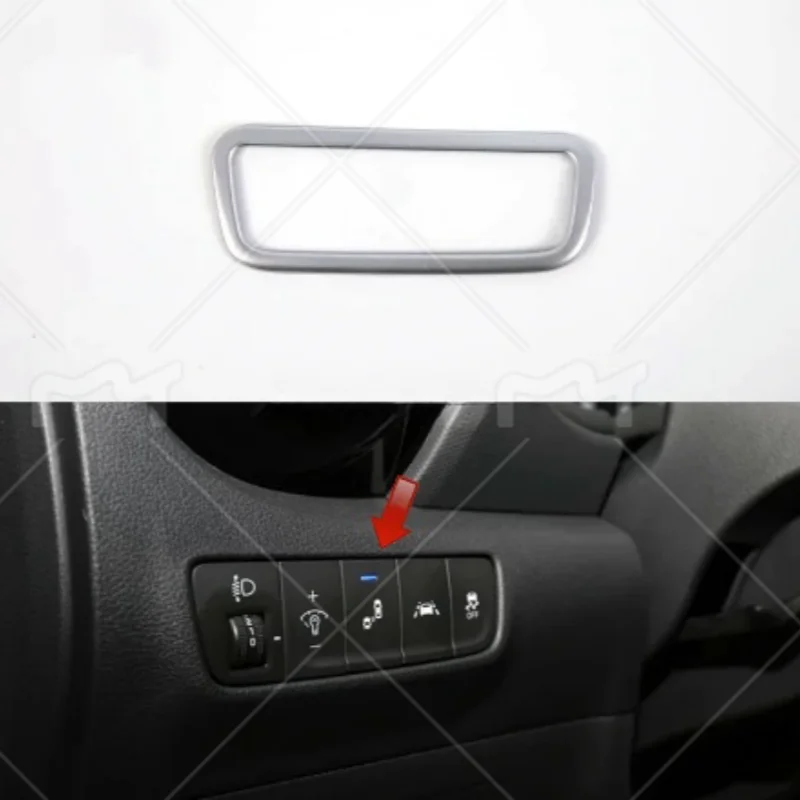 

For the Hyundai Kauai Cona Encino 2017-2020 automotive headlight adjustment/center console shift frame interior accessories