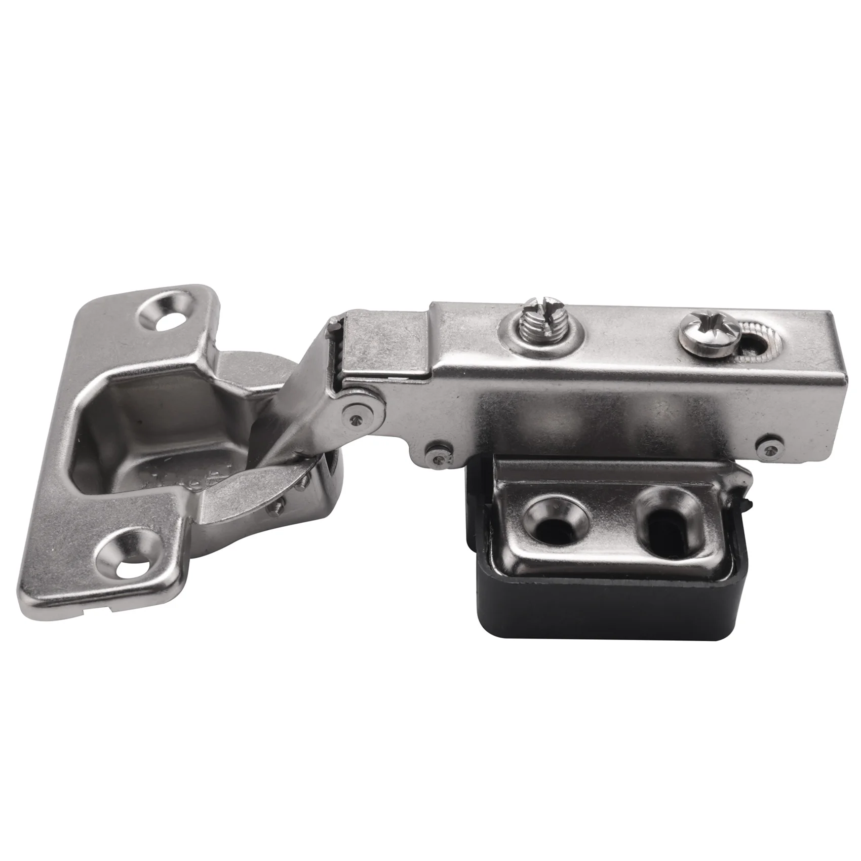 

【A87T】8Pcs Hinge Repair Plate With 12 Mounting Holes Pratical Repair Accessory For Furniture Cabinet Drawer Door Window
