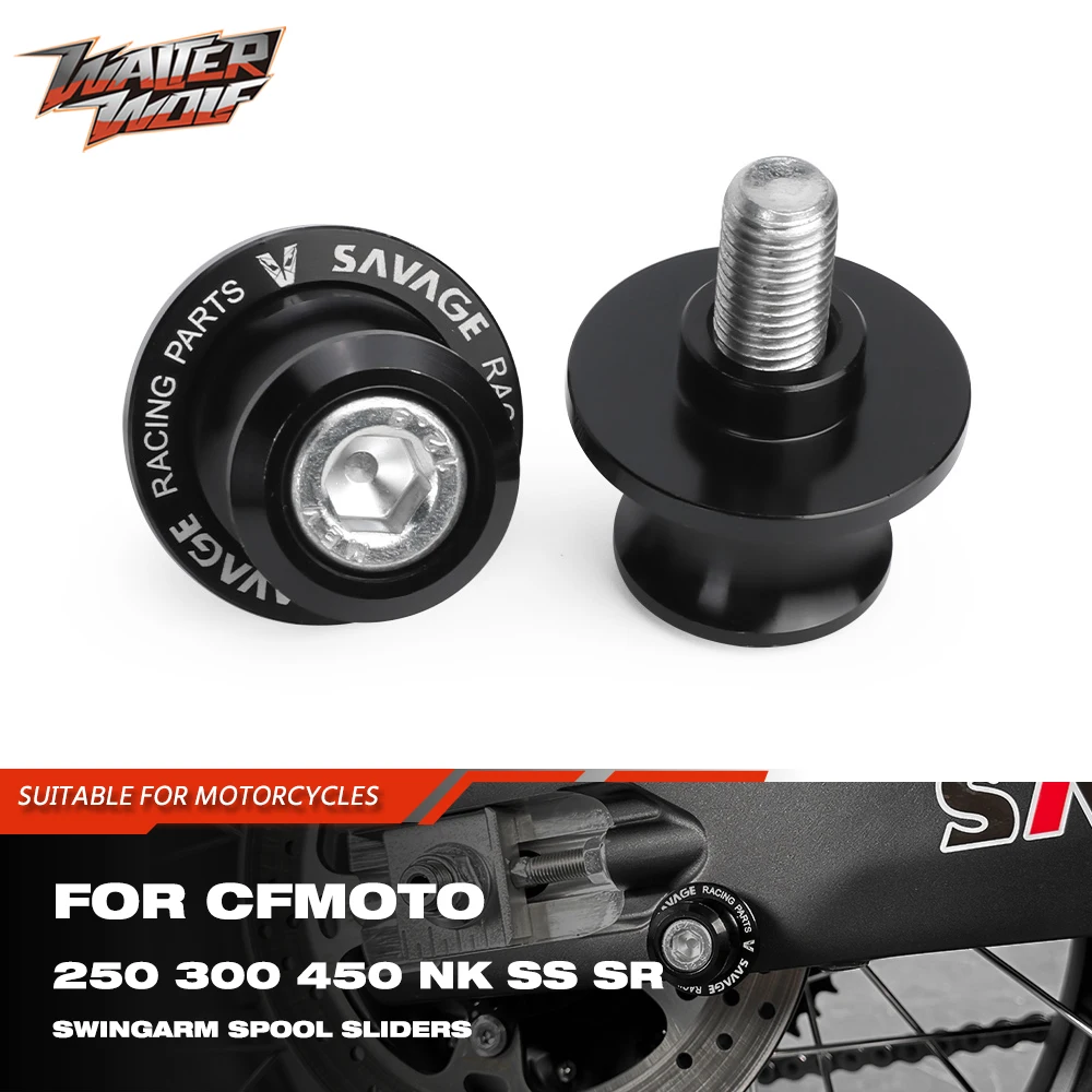 

For CFMOTO Swingarm Spool Sliders Rear Stand Screw CF MOTO 450SS 450SR 450CLC 450NK 250NK 300NK 800NK 800MT 250SR 300SR 300SS