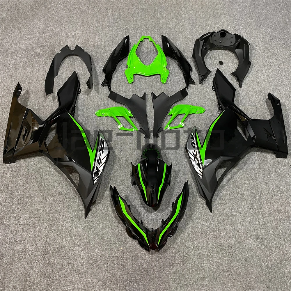 For Ninja400 EX400 2018 2019 2020 2021 2022 2023 2024 Injection ABS Plastics Full Fairings Kit Mold Replace NINJA 400 Black C