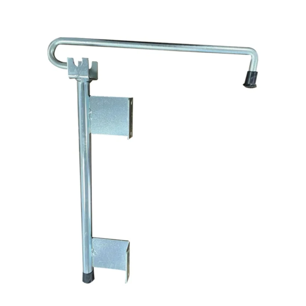 Truck Cargo Door Stop Galvanized Steel Concealed Wind Hook for For trailer Tricycle Delivery Vehicles 30x30x5cm Black or Silver