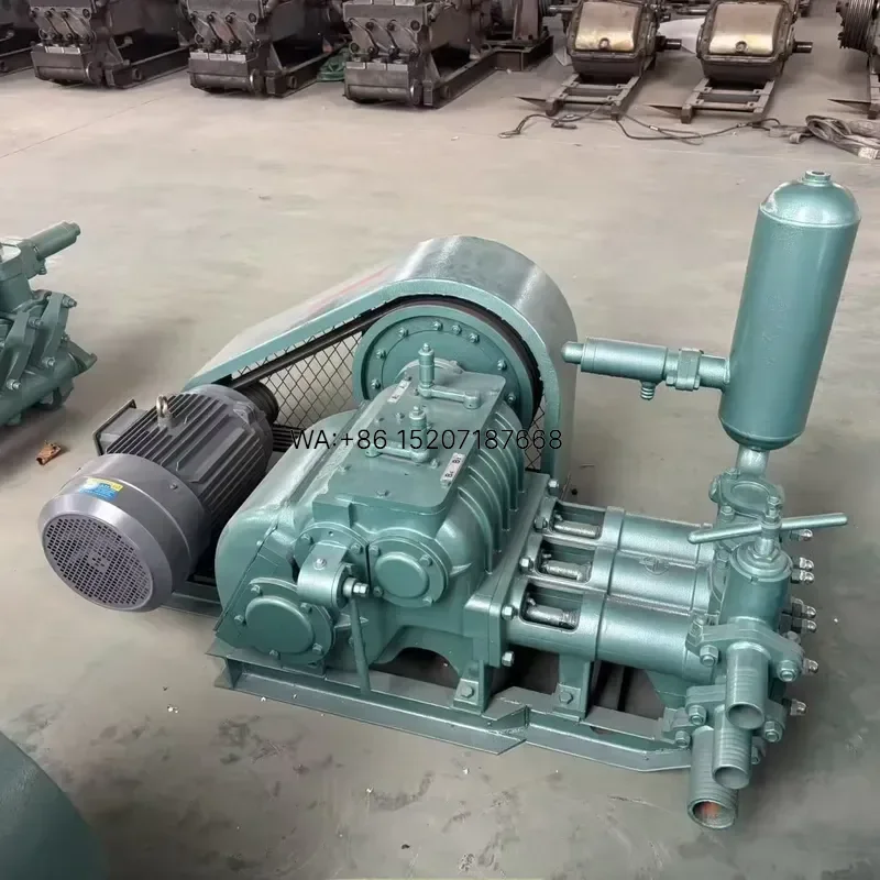 Wmwmnu for Guantuo Hebei Mining Water Well Drilling Rig Hydraulic BW250 PLC Mud Pump 500kg 1 Year Warranty