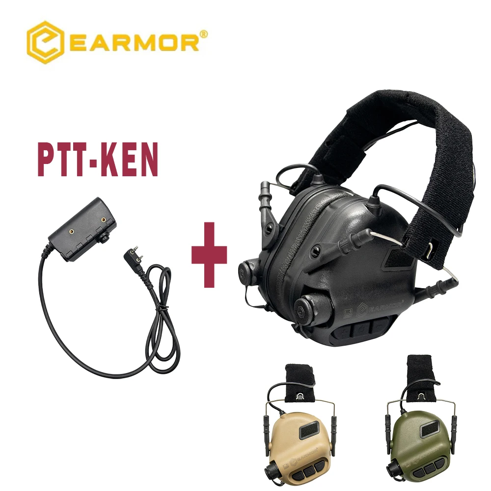 

OPSMEN EARMOR Tactical Headphones M31 Military Shooting Noise Canceling Earmuffs Electronic Hearing Protection Earmuffs