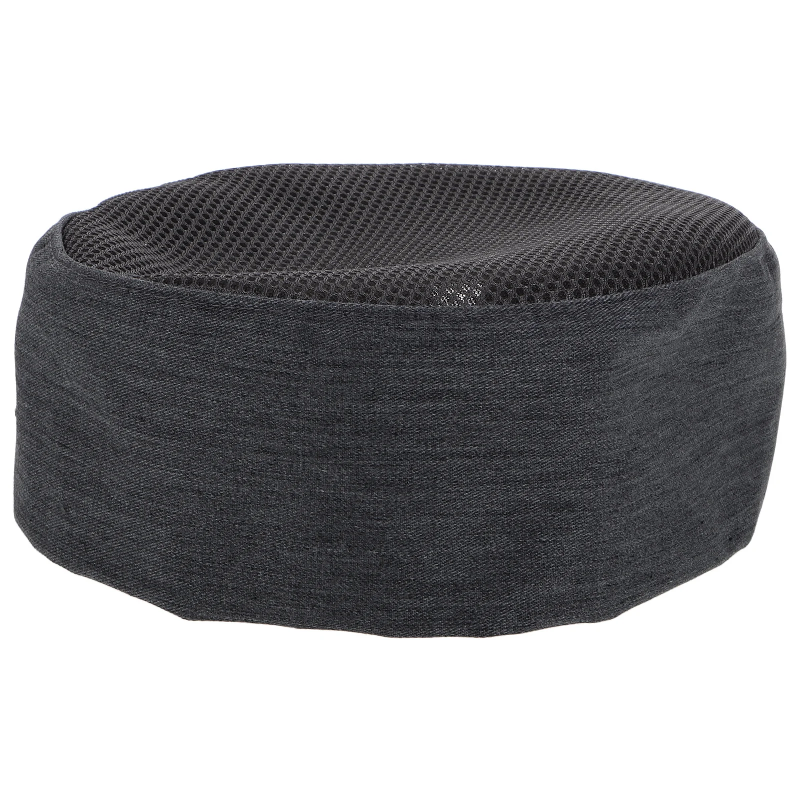 Chapéu de chef de malha respirável unissex estilo coreano boné de cozinha durável e confortável boné de caveira para adultos homens mulheres