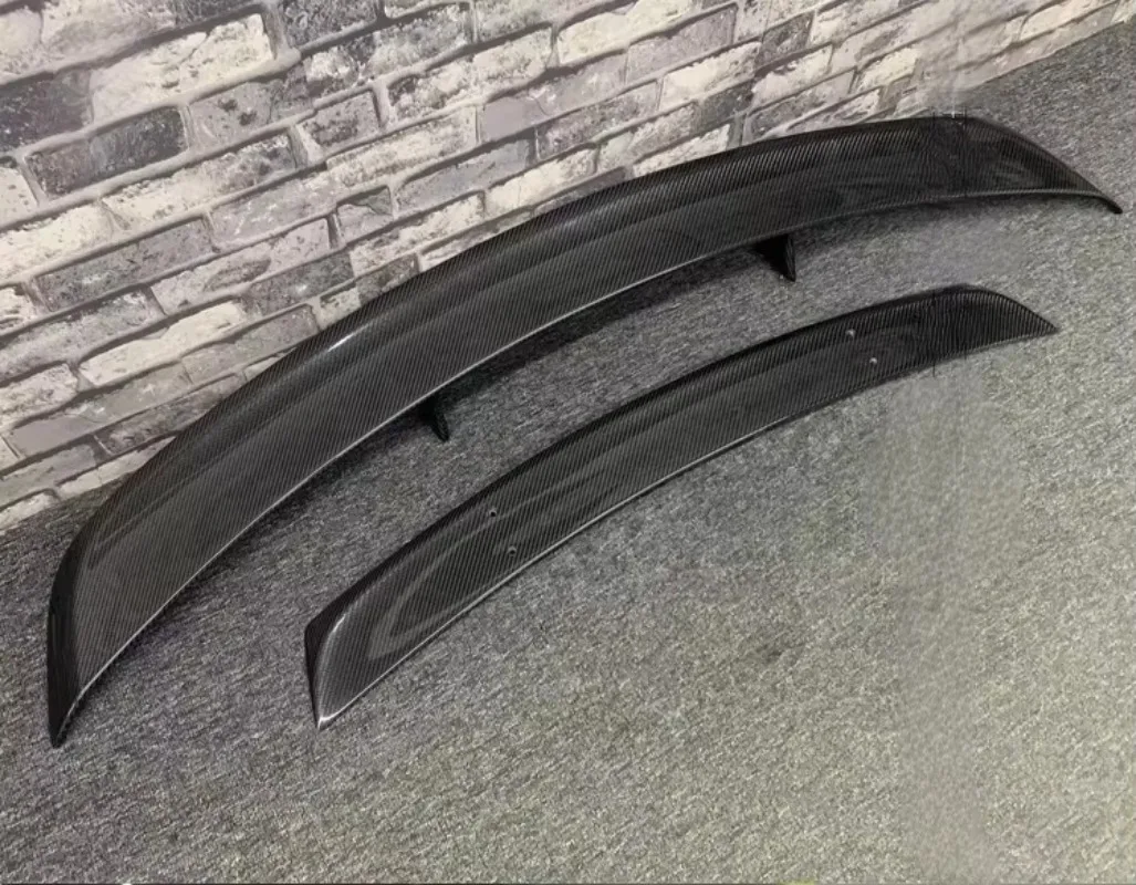 M Style Carbon Fiber Rear Spoiler Wing For Continental Gt Coupe V8 2012 - 2014