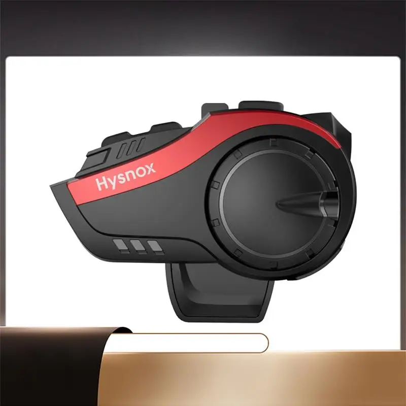 

Hysnox HY-02 Waterproof Intercom 2KM Group 6 Riders 5.0 Bluetooth Headset Helmet Interphone Motorcycle VS KY Pro B4FM-X-X64A