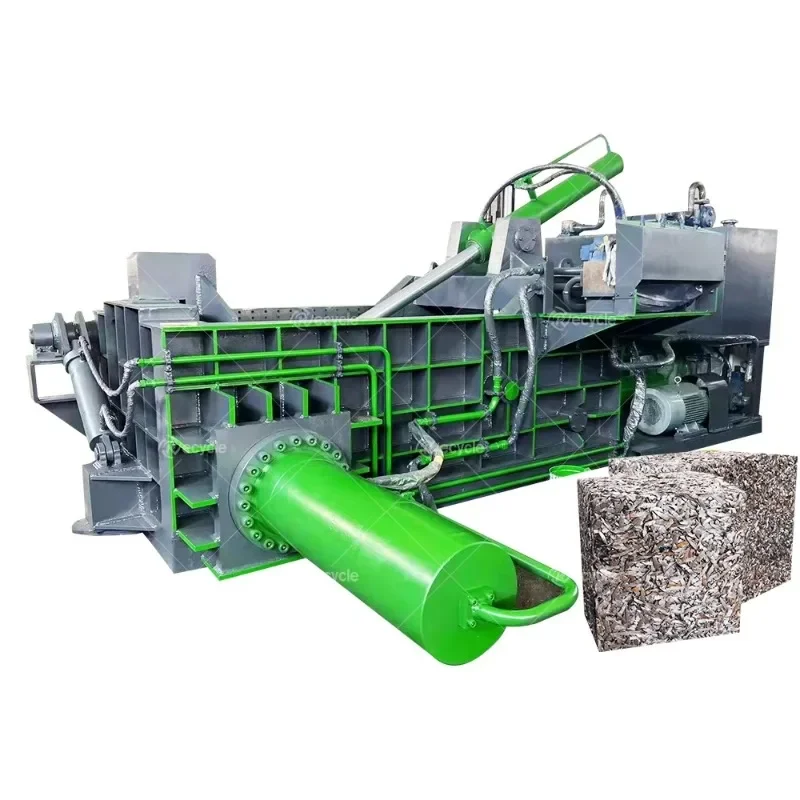 Good Performance Aluminium Metal Scrap Baling Press Machine Horizontal Scrap Steel Packing Machine