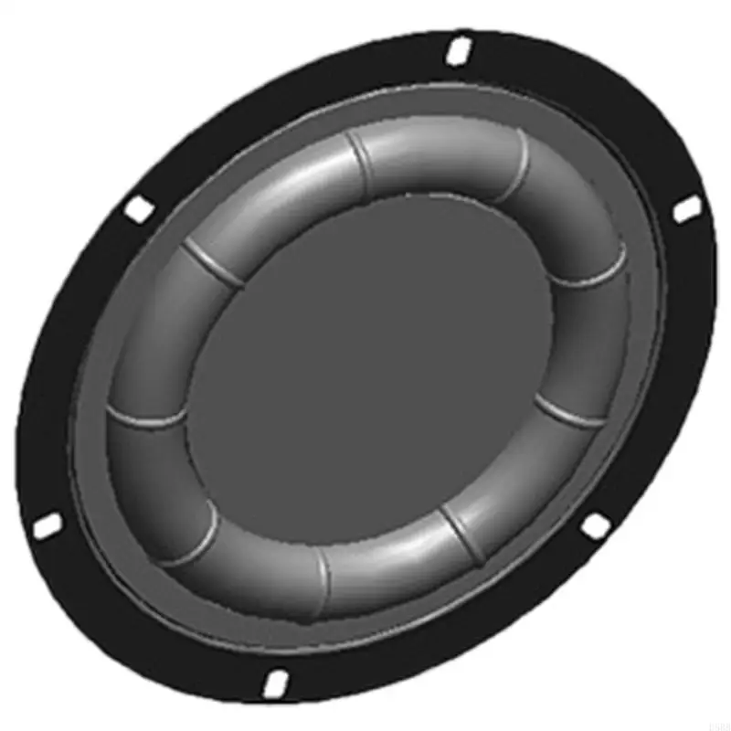 D5BB 6.5in/8in ลำโพงซับวูฟเฟอร์ไดอะแฟรมวูฟเฟอร์หม้อน้ำ Bass Passive ลำโพงสำหรับผู้ที่ชื่นชอบดนตรี