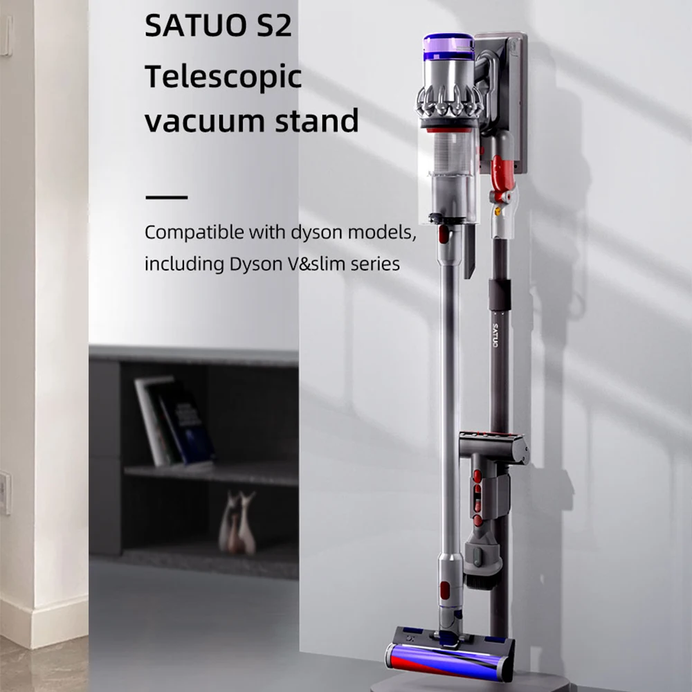 Dyson v7 v8 v10 v11 v12 v15およびv10/v12スリムに適用可能なアルミニウム合金真空サポート