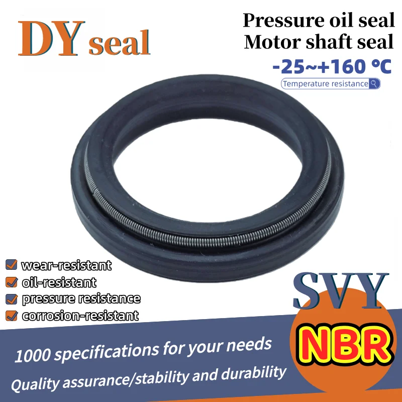 Shaft Seal NBR 19*26*2.5/4.8mm O-ring Hydraulic Pump High-Pressure Oil Seal Rubber Engineering Machinery Seals