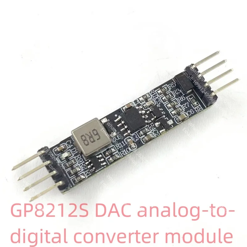 Le module DAC GP8212S, convertisseur analogique-numérique, convertit les signaux I2C/PWM en sortie de courant analogique 4-20mA