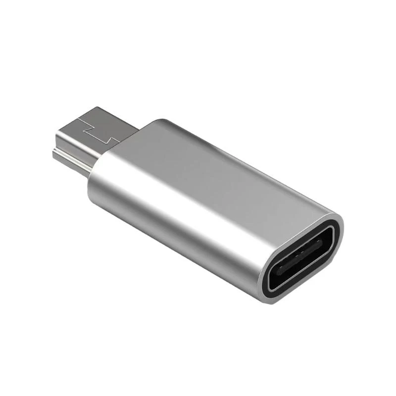 Mini-USB-zu-USB-C-Adapter, auf Mini-USB-Adapter, USB-C-Buchse auf Mini-USB, für Notebook, Laptop, PC, Tastatur, 480 Mbit/s