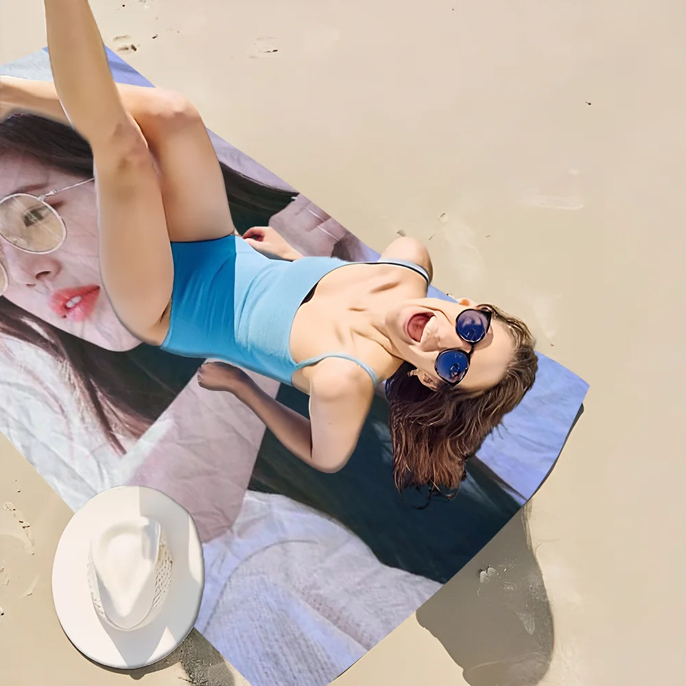 Bae Suzy Korean Star Miss A Nordic Beach Towels Shower Towel Sauna Travel Spa Microfiber Dry Gym Accessories Cute Room Decor