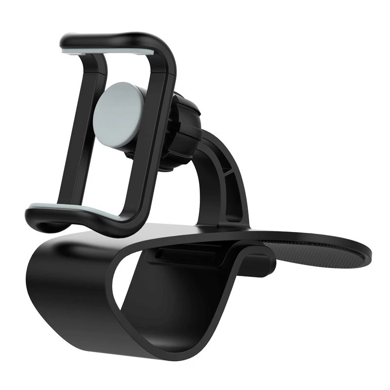 360 Degrees Rotate Car Phone Holder Universal Car Dashboard Mount Clip GPS Bracket Car Mobile Phone Stand For iPhone Huawei Vivo
