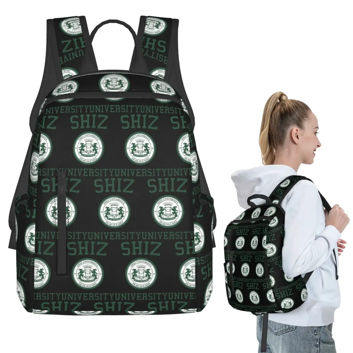 

Shiz University Design Backpack Student BookBag Children School Bag Computer Shoulder Bags Boys Girls
