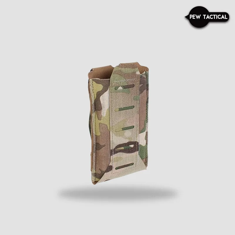 PEW TACTICAL 5.56MM Single MAG POUCH Laser Cut MOLLE airsoft JPC SPC AVS VEST Fast Draw