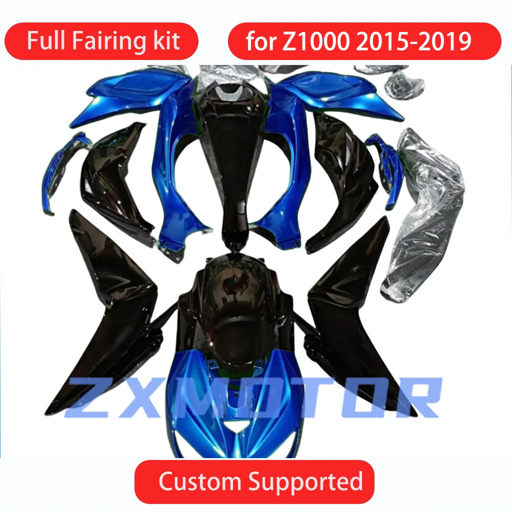 

For KAWASAKI Z1000 2015 2016 2017 2018 2019 Aftermarket ABS Plastic Fairing Body Parts Kit Z 1000 15-19 Motorcycle Fairings