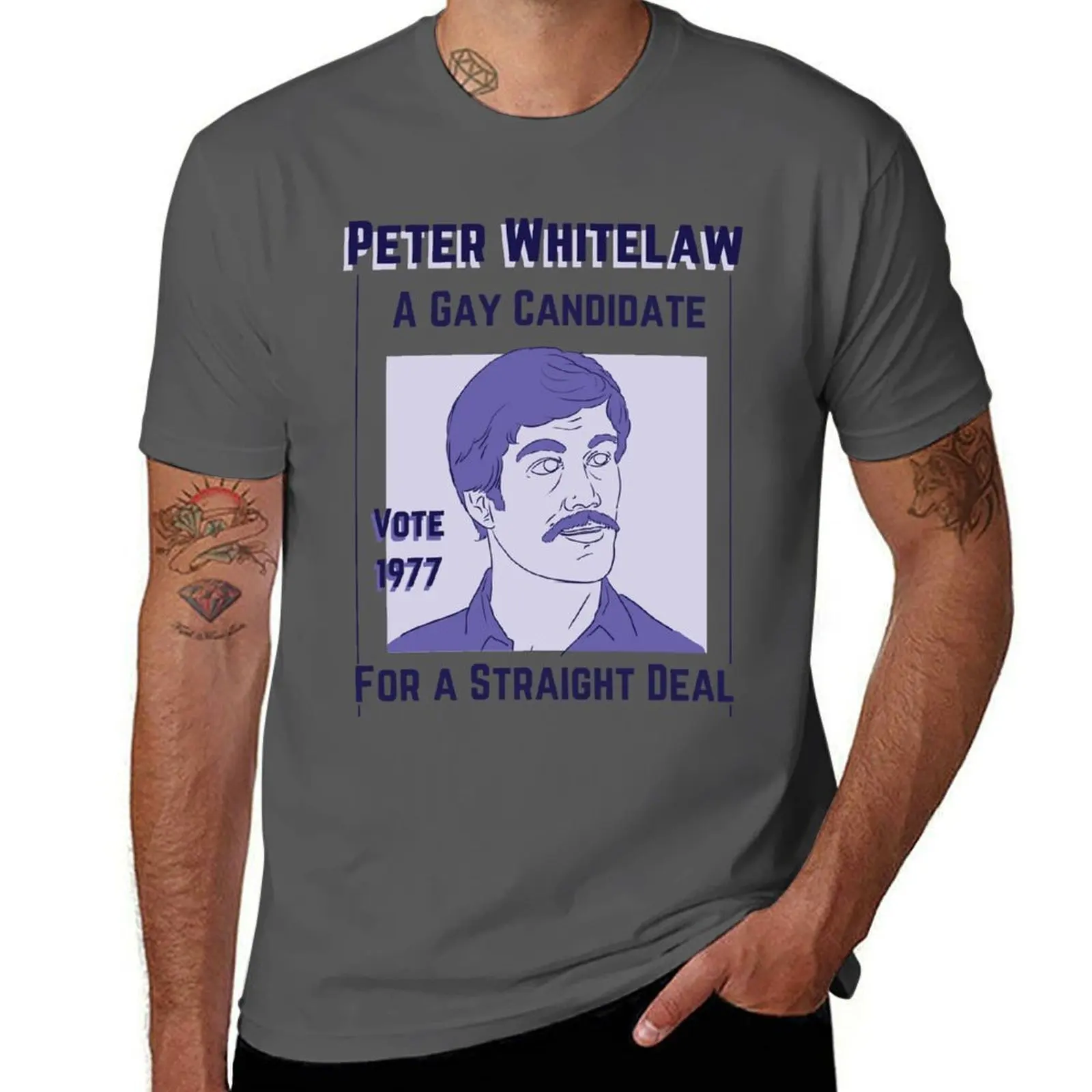 

Whitelaw in '77 T-Shirt Moisture Wicking Athletic T-Shirt