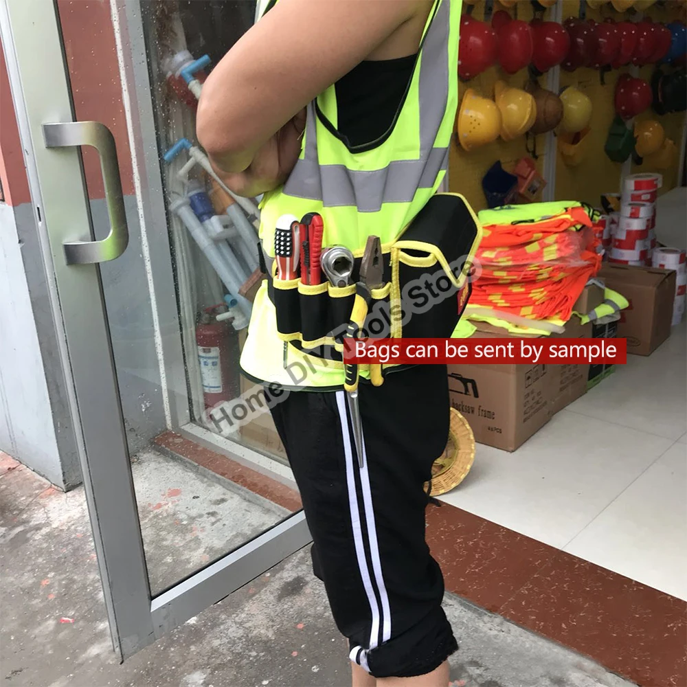 Multifunctionele Electrician Tools Tas Taille Pouch Riem Opberghouder Organizer Tuin Tool Kits Taille Packs Oxford Doekjes