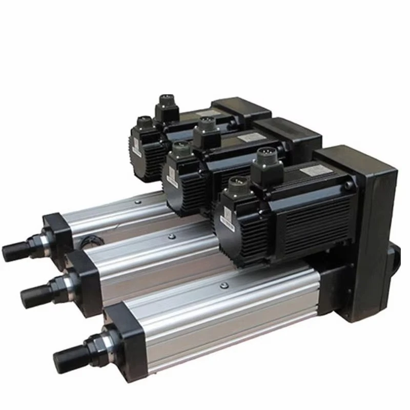 

Industrial linear actuator servo motor cylinder with high thrust core components including bearings