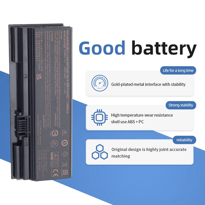 Imagem -03 - Suozhan Nh50bat4 Bateria para Clevo Nh70raq Nh55edq Nh50ra Nh55rcq Nh58rdq Nh70rhq Nh58rcq para Machenike T58 para Sager Np6875