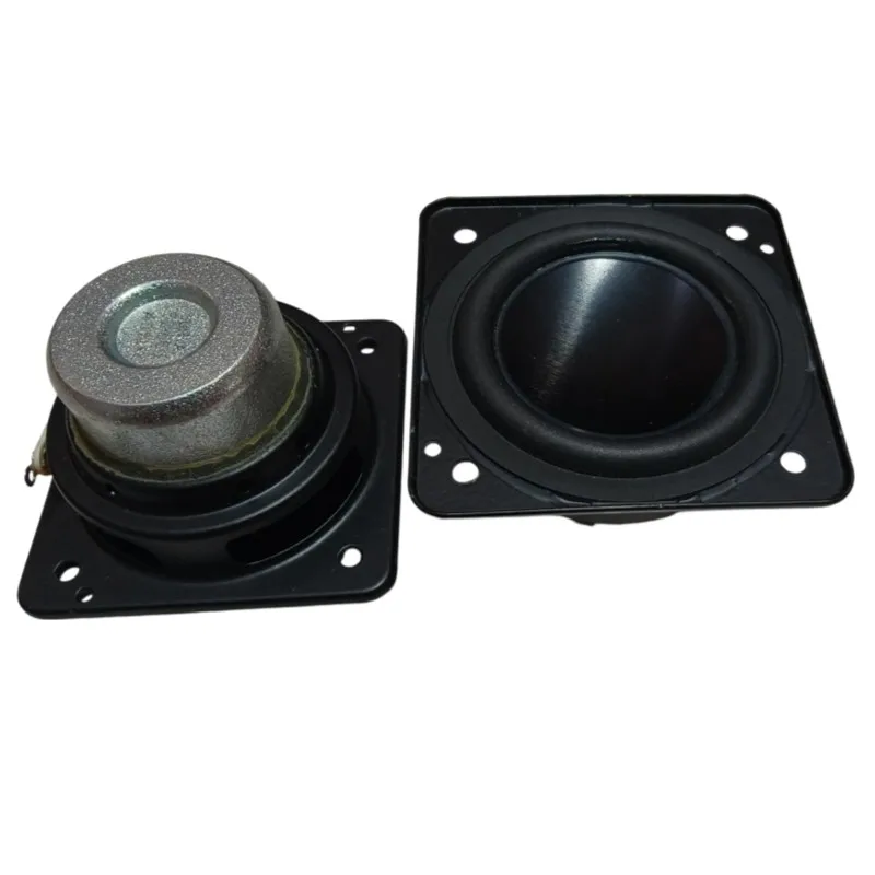 2 Stück GHXAMP 2 Zoll 52mm Neodym-Breitbandlautsprecher 4 Ohm 12W Bass Robust Wasserdicht mit Verstärkung für Harman Kardon