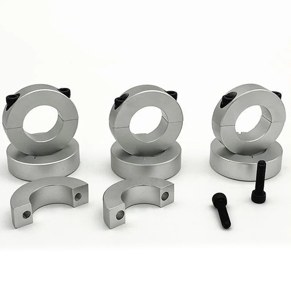 1pcs Aluminum Alloy Fixed Rings Clamp Collar Double Split  6/8/10/22/28/32/40mm Fixed Stop Normal Type Retaining Ring