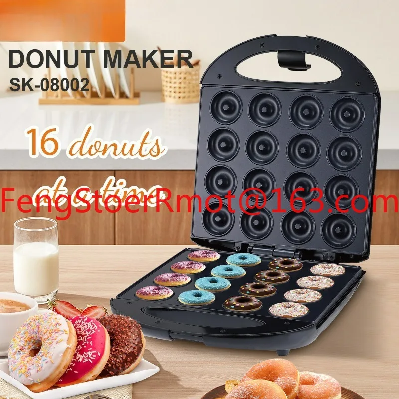 08002 Donut Maker Cake Maker Dessert 6 12 16 Hole Bread Maker DONUT
