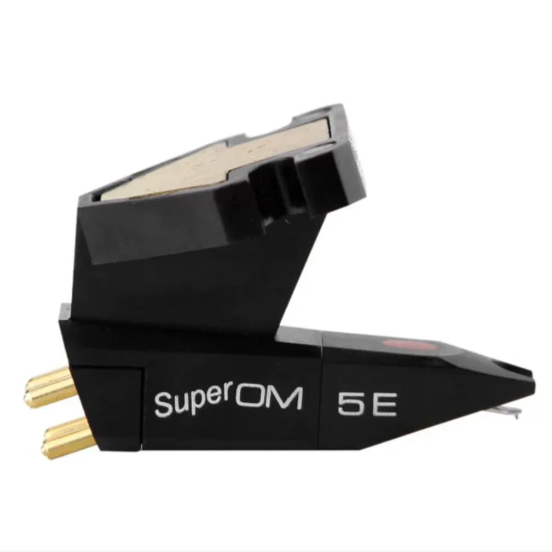Super OM 5E Phono Cartridge Moving Magnet MM Cartridge LP Vinyl Record Player Turntable Gramophone Audio Replacement Parts