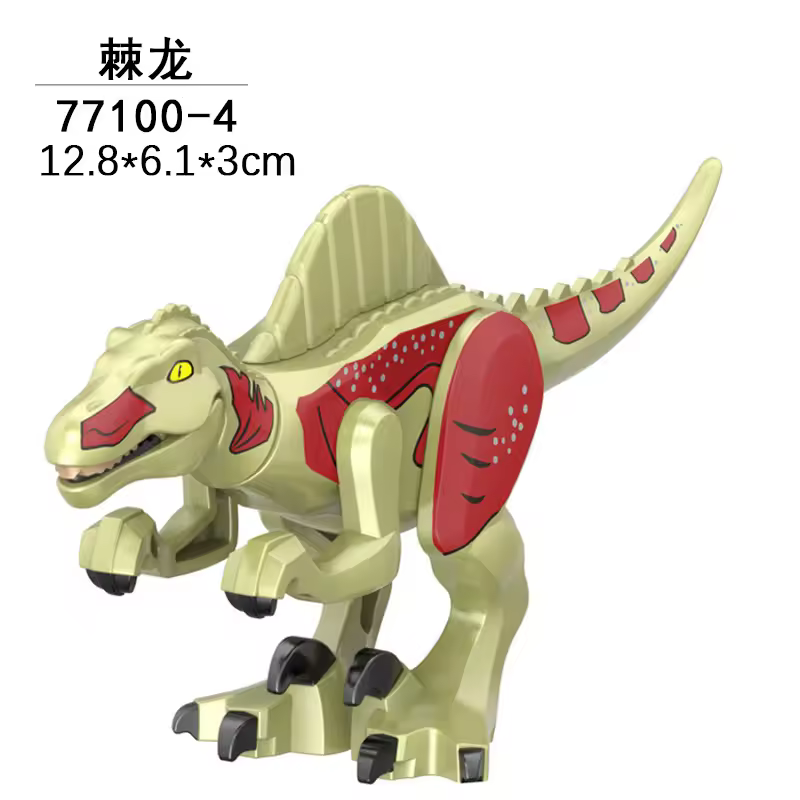 Jurassic World 3 Brutal Raptor Building Blocks Dinosaur Bricks Tyrannosaurus Indominus I-Rex Assemble Toy For Children - Image 10