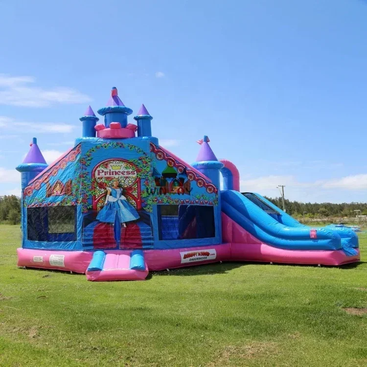 Princess Inflatable Bouncy Jumping Castle,Inflatable Pink Bouncer,Inflatable Castle