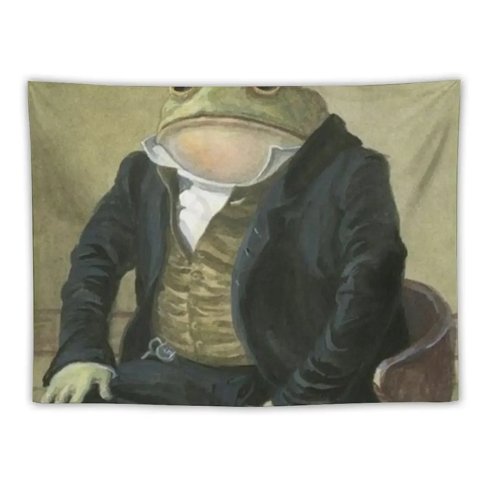 

Colonel Toad / Sir Toad Tapestry Decoration Aesthetic Decoration Bedroom Tapestry