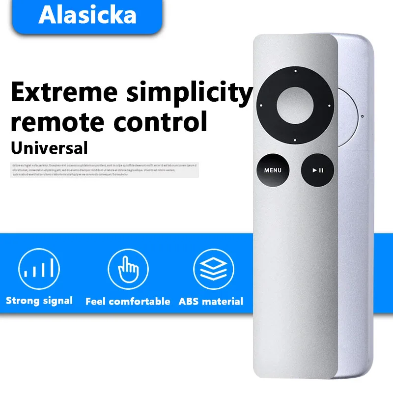 

Simple Wireless Infrared Remote Control for Apple Remote Control Mc377ll/a for Apple TV TV1 TV2 TV3 Mini Remote Controller