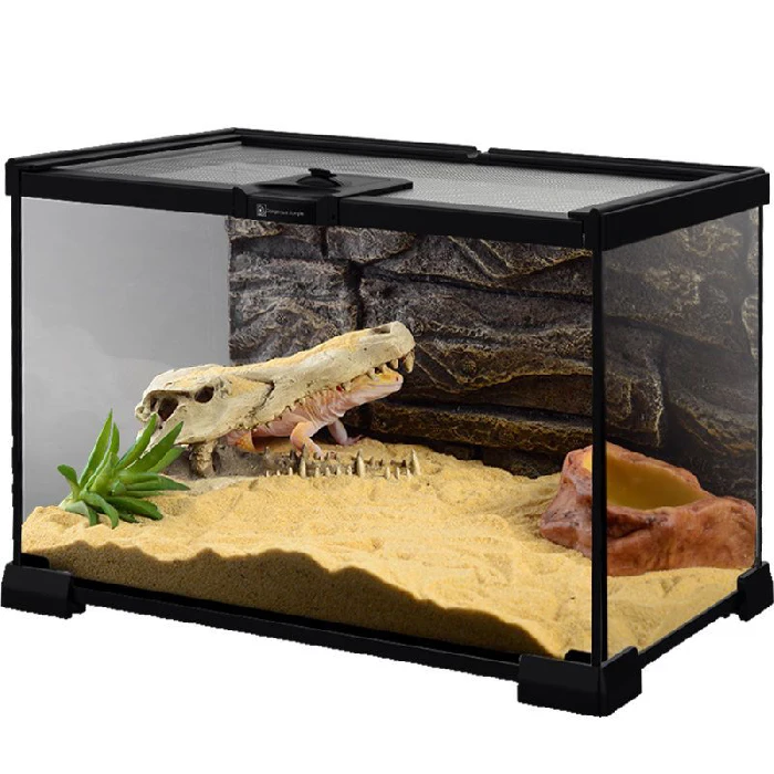 Custom Multifunction Large Glass Reptile Terrarium & Enclosure-Durable Eco-Friendly Luxury Pet Habitat