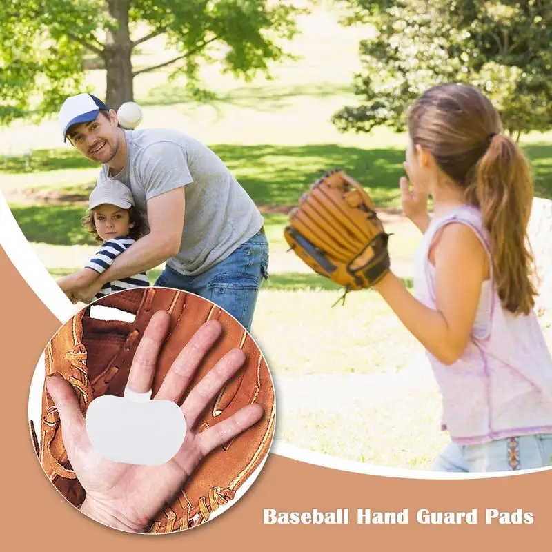 البيسبول النخيل الوسادة المهنية قفاز ستينغ الوسادة 4 قطعة اكسسوارات البيسبول المحمولة قابلة لإعادة الاستخدام مبطن الداخلية قفاز لليسار واليمين