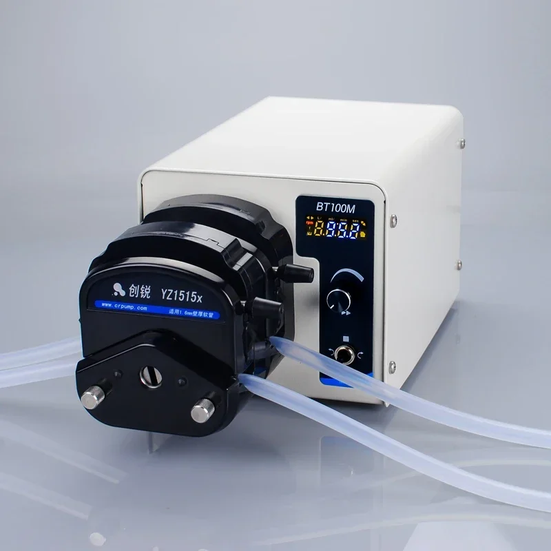 Hot sales BT100M/YZ1515x Adjustable speed basic 220v ac chemical 2 channels lab dosing peristaltic pump