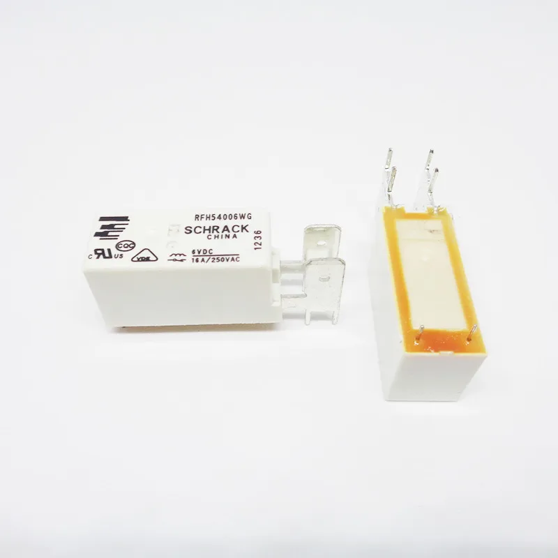 RFH54006WG 6VDC 16A Relay 6Pins 2Plugs  