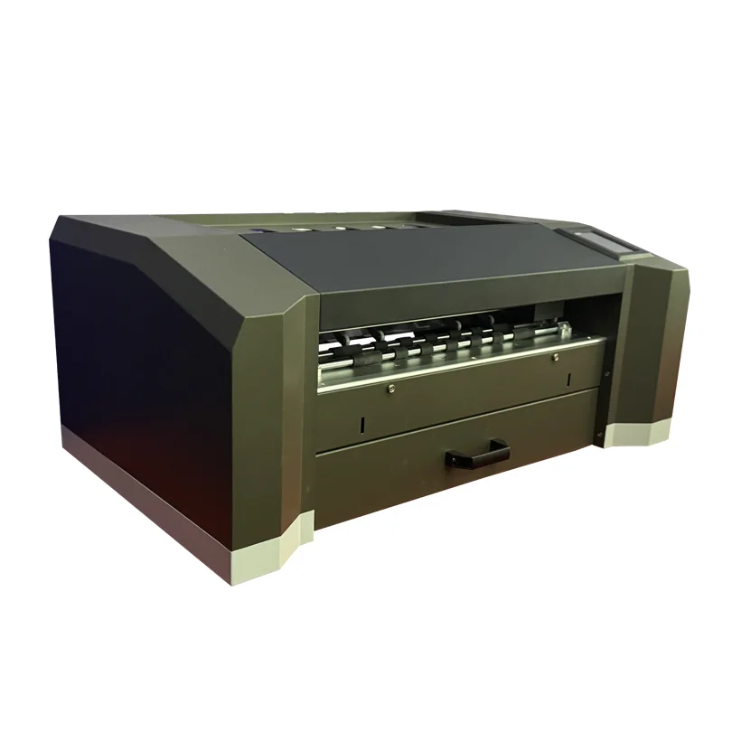 Automatic A3 + sticker die cutting machine for label adhesive materials High-speed precision kiss cutting machine