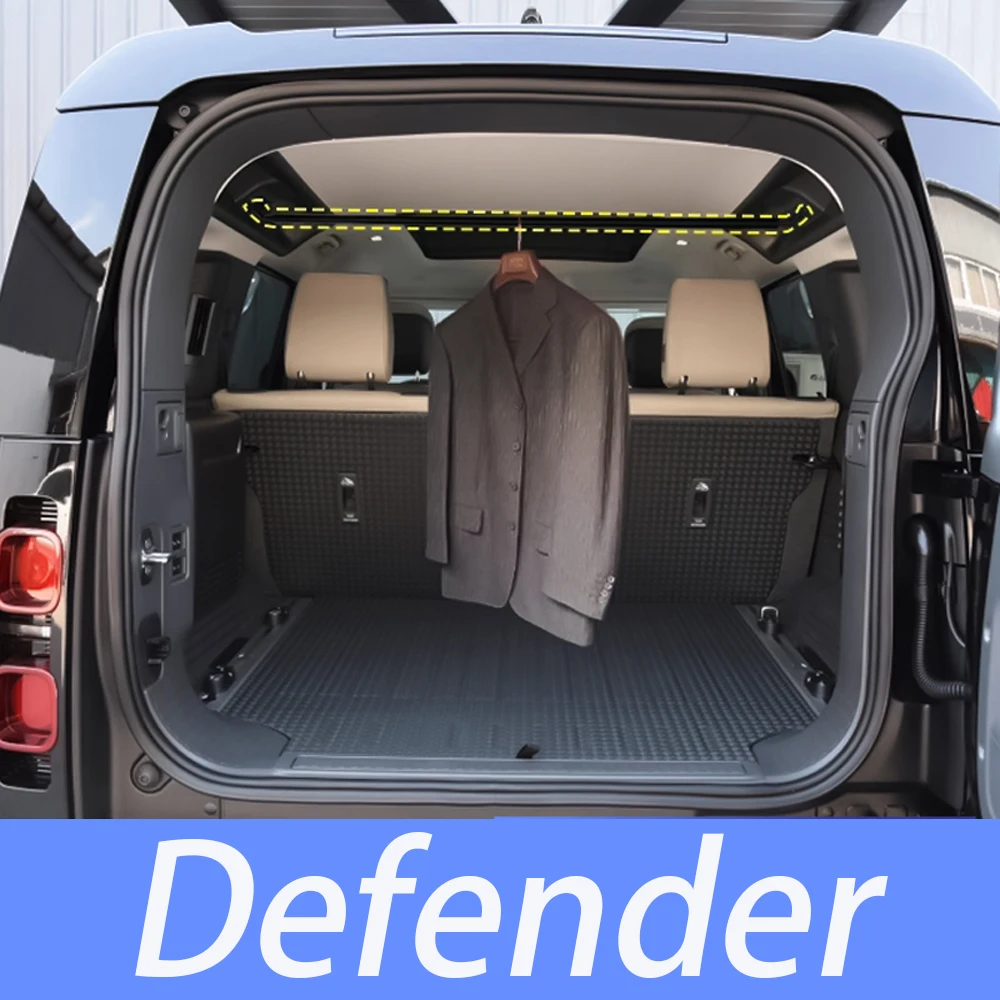 For Defender Interior Accessories 90 110  Trunk Special Clothes Hanger Rod Clothes Hanger