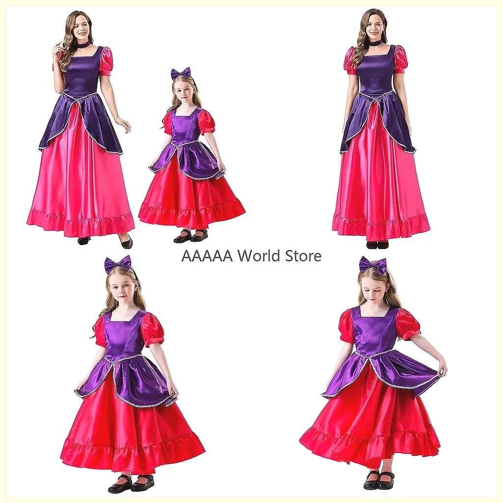 

Cinderella Evil Stepsister Cosplay Costume, Gothic Princess Ball Gown for Halloween & Fancy Dress Party