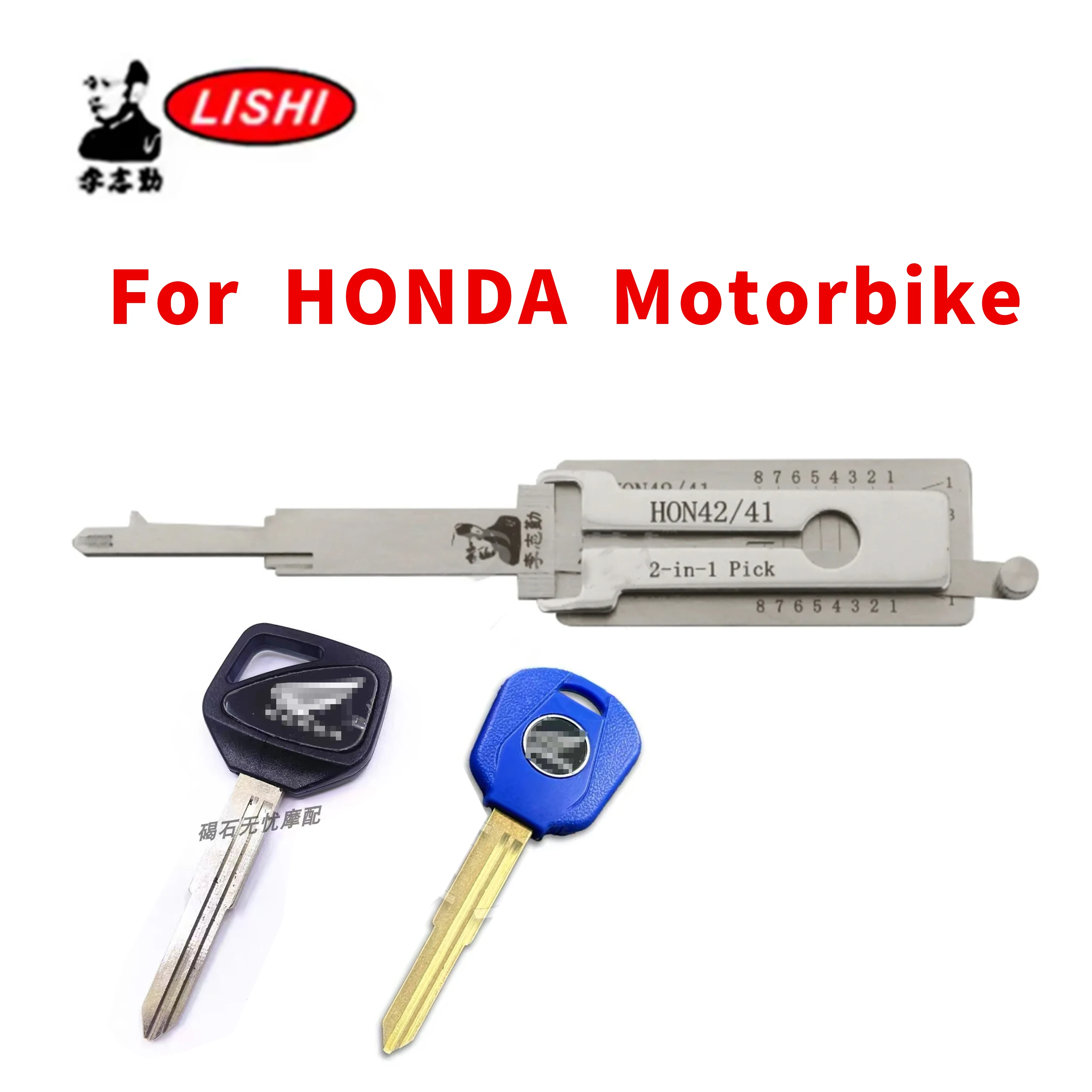 

Lishi 2-in-1 Hon41_42 Pick CB Motorcycle Locksmiths tool For Honda Motorcycle