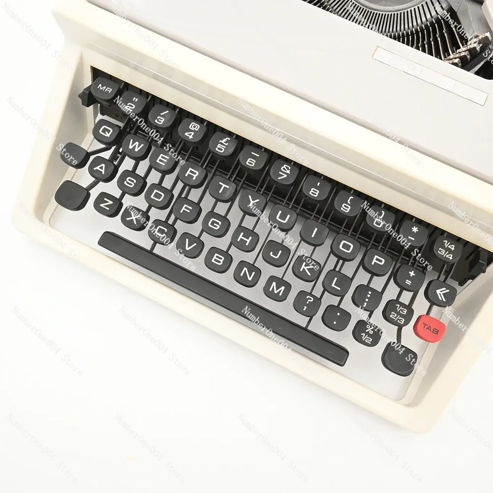 Suitable for Normal Use of English Typewriters, Retro Collection of Literary Gifts