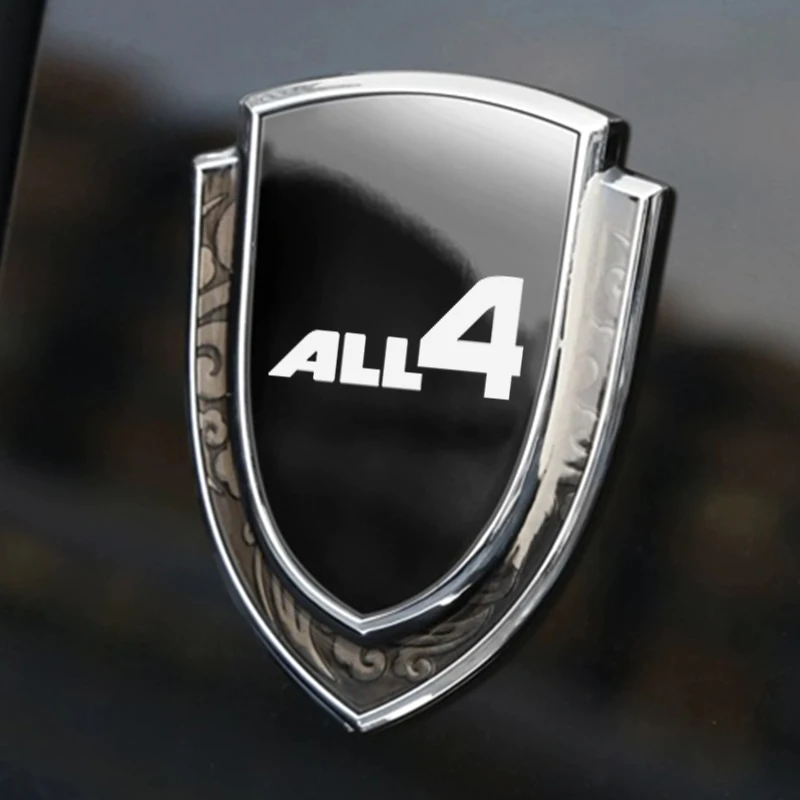 car stickers 3D metal accsesories auto accessory for mini coopers all4 works R56 R50 R51 R52 R53 R52 R55 R57