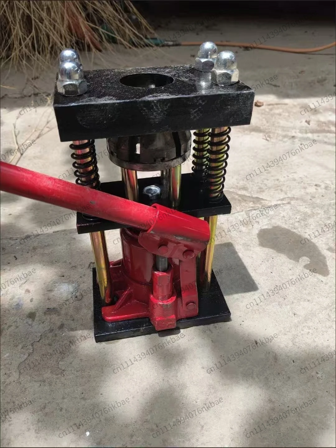 Handheld Hydraulic Hose Crimping Tool, Bottle Style Portable Crimper for Plastic Hose Crimping Work