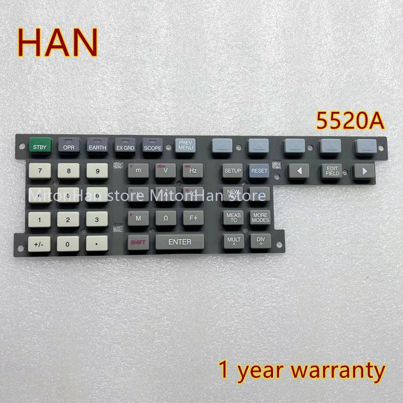 New For Fluke 5500A 5520A 5522A 5700A Membrane Keyboard keypad Film